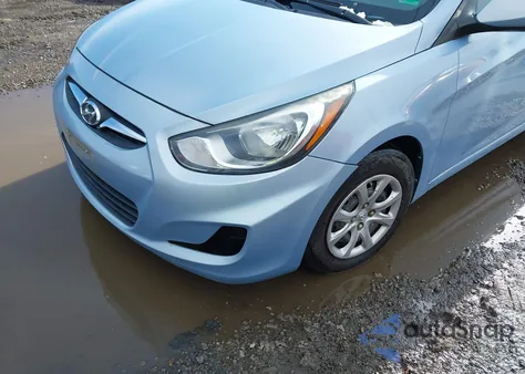 2013 Hyundai Accent Gls z USA, uszkodzony, nr VIN KMHCT4AE9DU400543